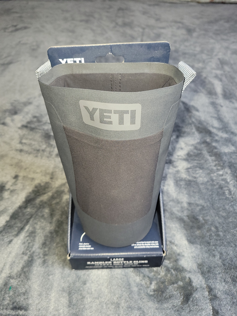 YETI Large Bottle Sling Fits 26  To 36 Oz Rambler Bottles in Charcoal Gray